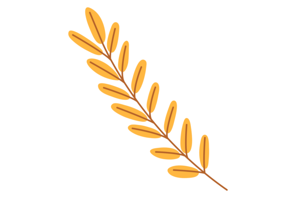Autumn Nature Color Icon for Graphics and Illustrations