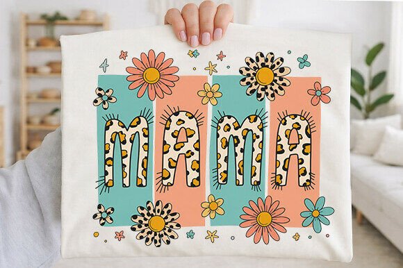 Floral Mama Mother’s Day Graphics & Illustrations