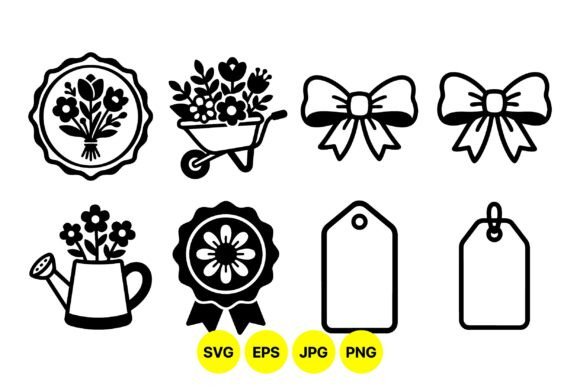 Floral Vintage Clipart Collection: Graphics & Illustrations for Makers
