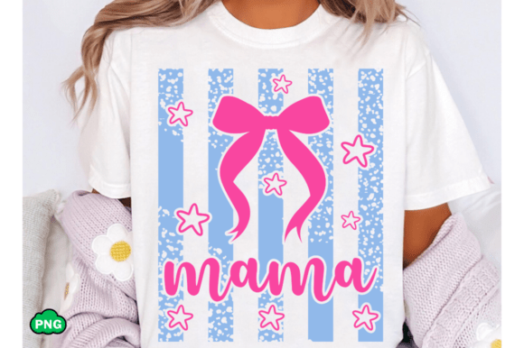 Trendy Ditsy Floral Mama Graphics & Illustrations